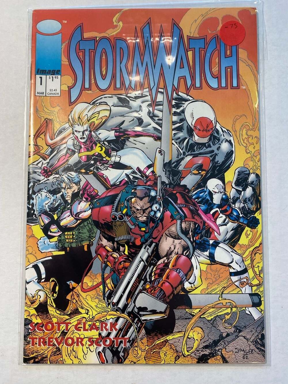 Stormwatch #1 (1993) Image Comics